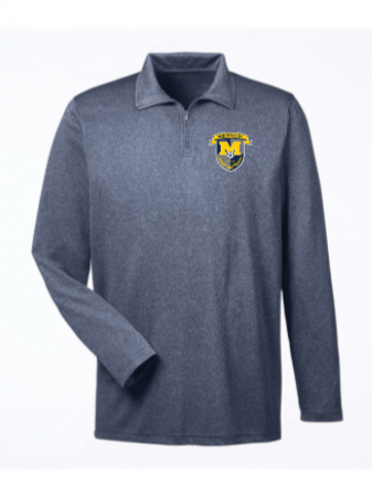 Ultra Club Cool and Dry Heathered 1/4 Zip