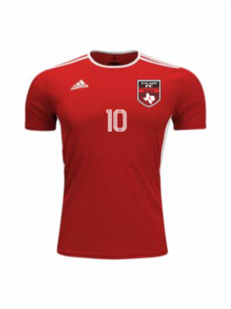 Adidas Men's and Youth Entrada 18 Jersey - AD Power Red/White