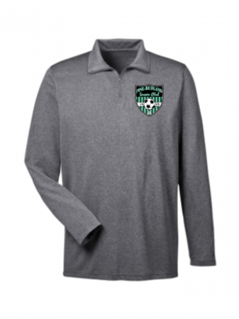 Ultra Club Cool and Dry Heathered 1/4 Zip